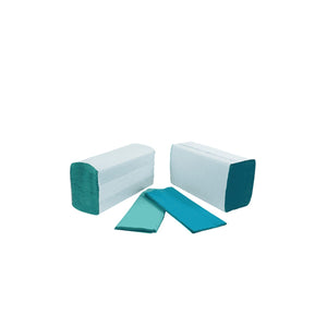 C-Fold Hand Towel Blue