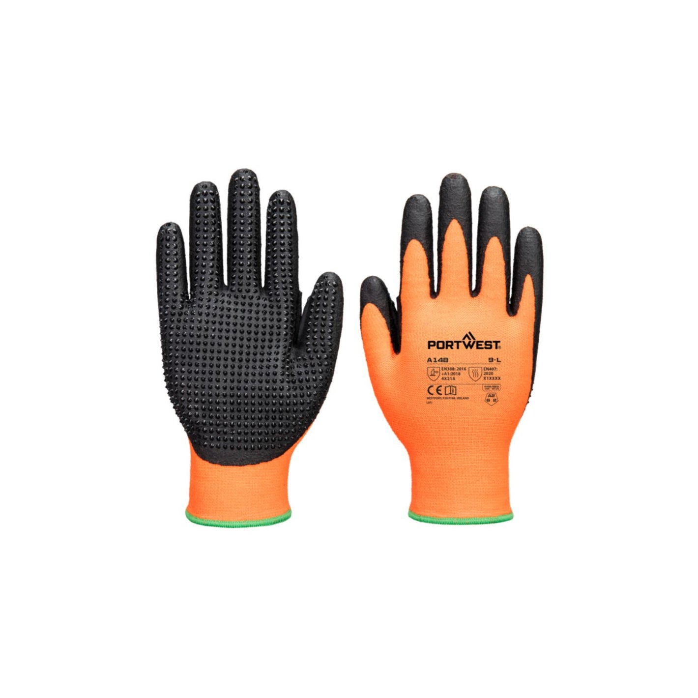 A148 Grip 13 Nitrile High Dotted Glove