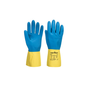 A801 Chem 300 Latex Double Dipped Gauntlet