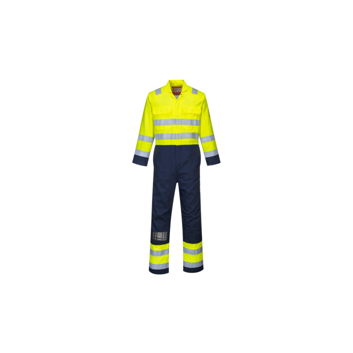 BIZ7 Bizflame Work Hi-Vis Contrast FR Coverall