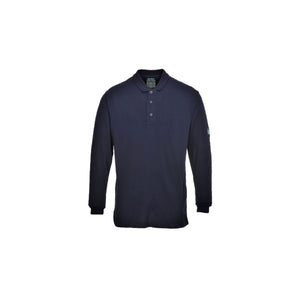 FR10 Modaflame™ Knit FR Long Sleeve Polo Shirt