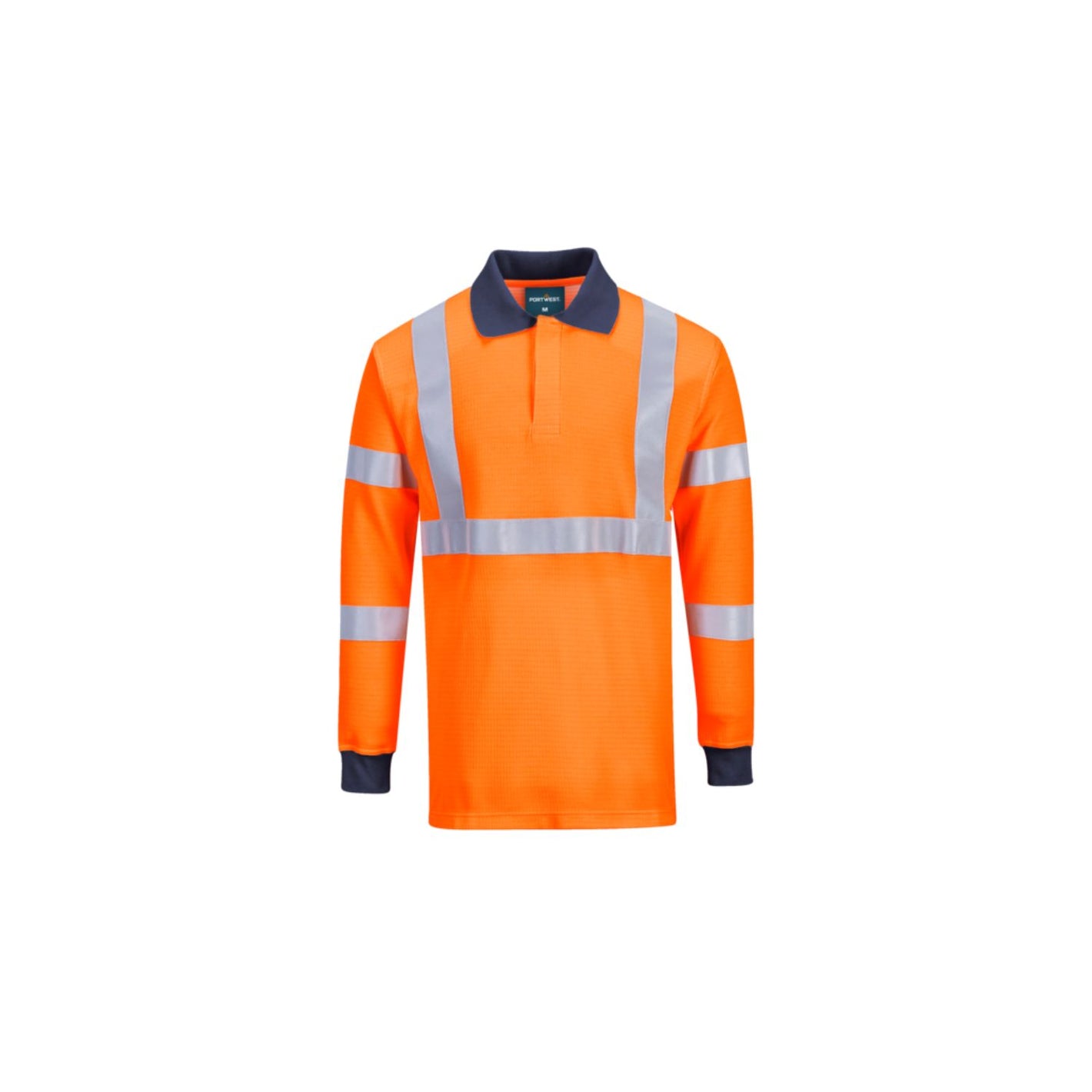 FR76 Modaflame™ Knit HVO FR Long Sleeve Polo Shirt
