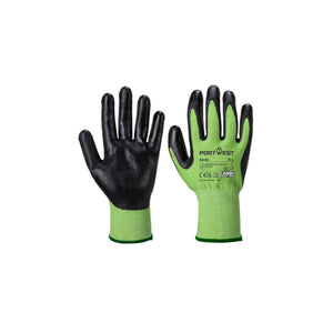 Green Cut Glove - Nitrile Foam