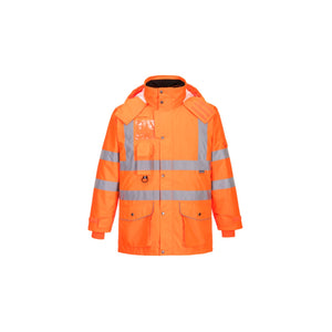RT27 Hi-Vis Breathable 7-in-1 Traffic Jacket