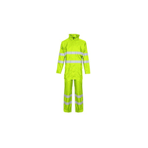 Durable Two-Piece Polyester PVC Rainwear Set