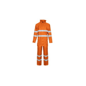 Durable Two-Piece Polyester PVC Rainwear Set