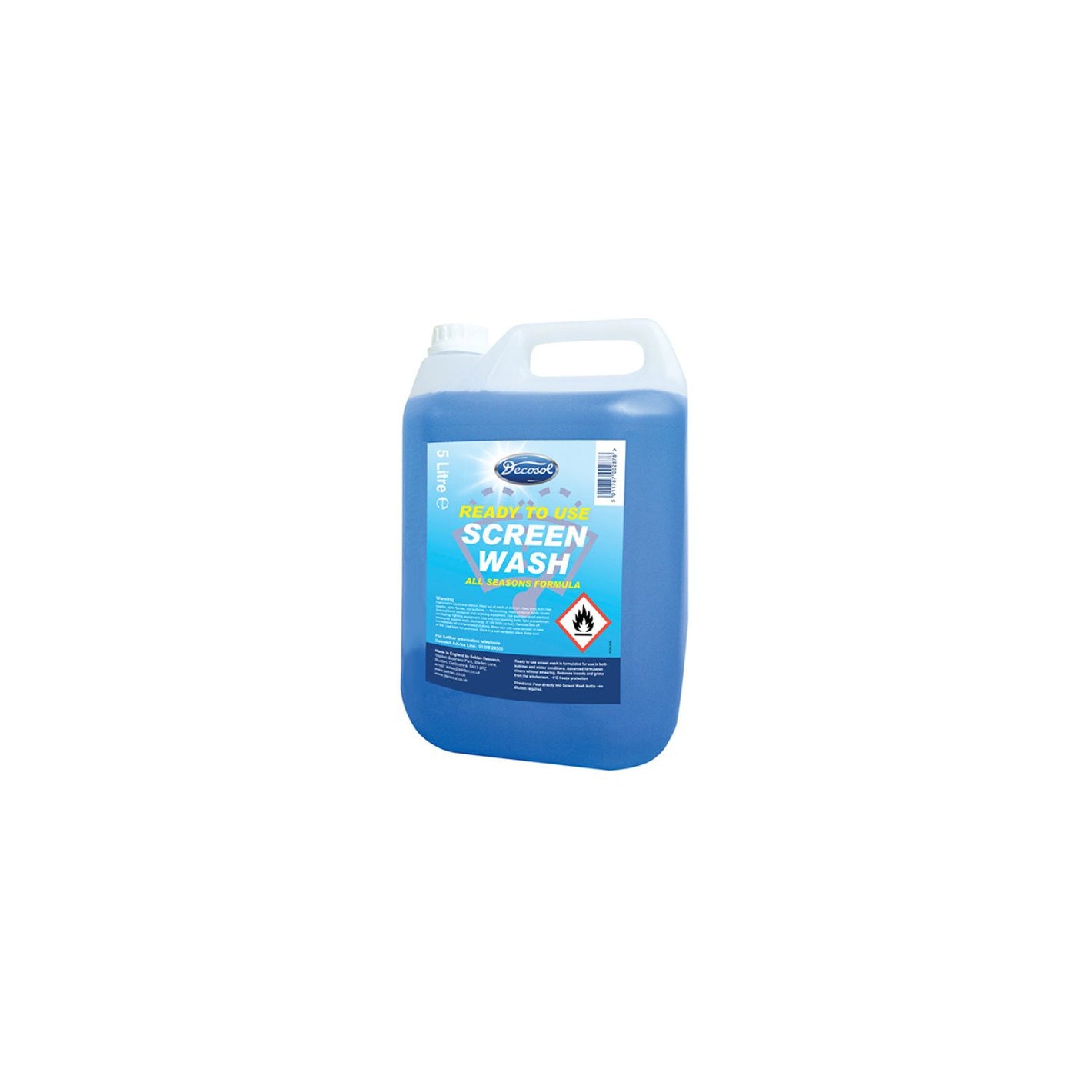 Ready Mixed Screenwash All Seasons Formula 5 Litre